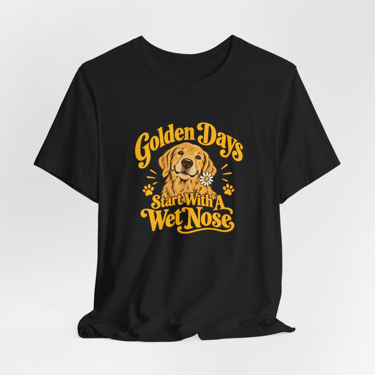 Golden Days Retriever Retro Tee