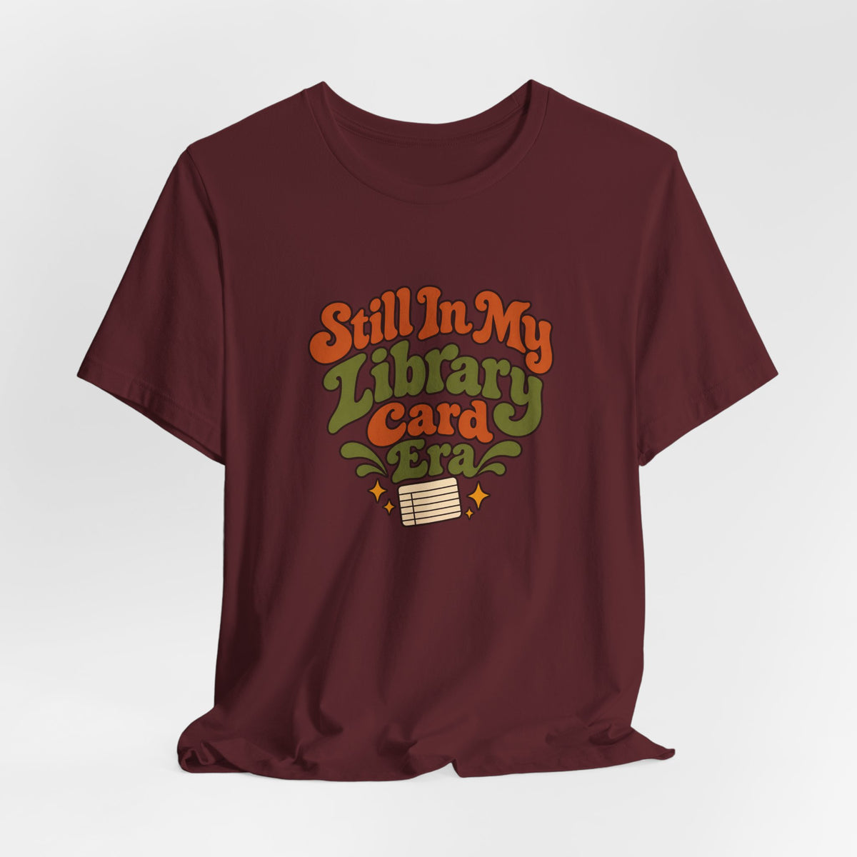 Library Card Era Vintage Tee