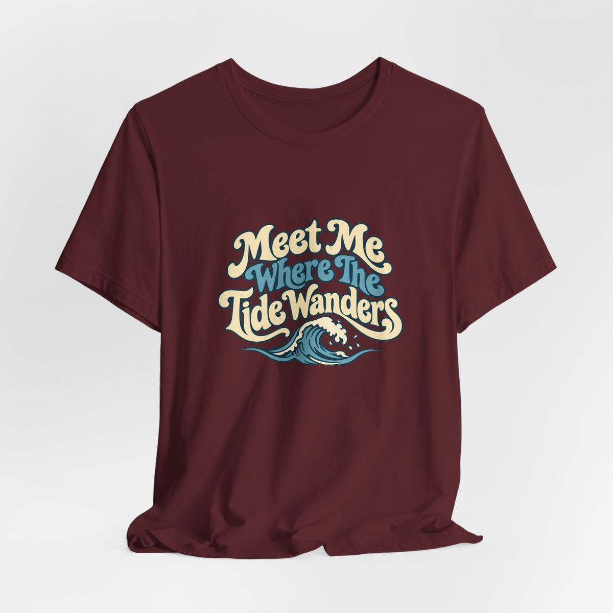 Wandering Tide Retro Beach Tee