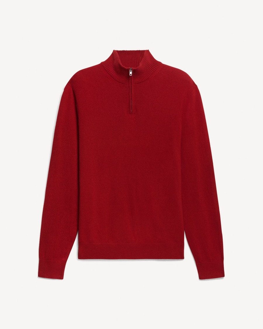 Hilles Quarter-Zip Sweater in Cashmere