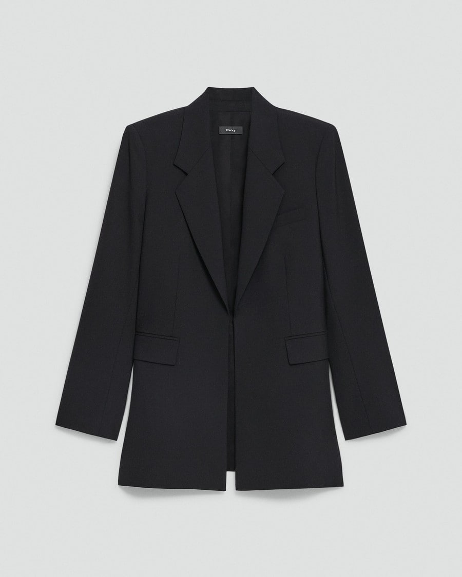 Vented Blazer in Good Wool