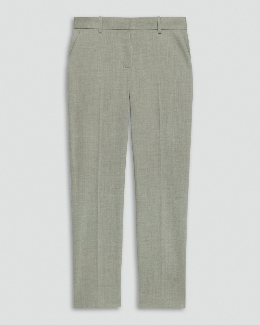 Treeca Pant in Wool Gabardine