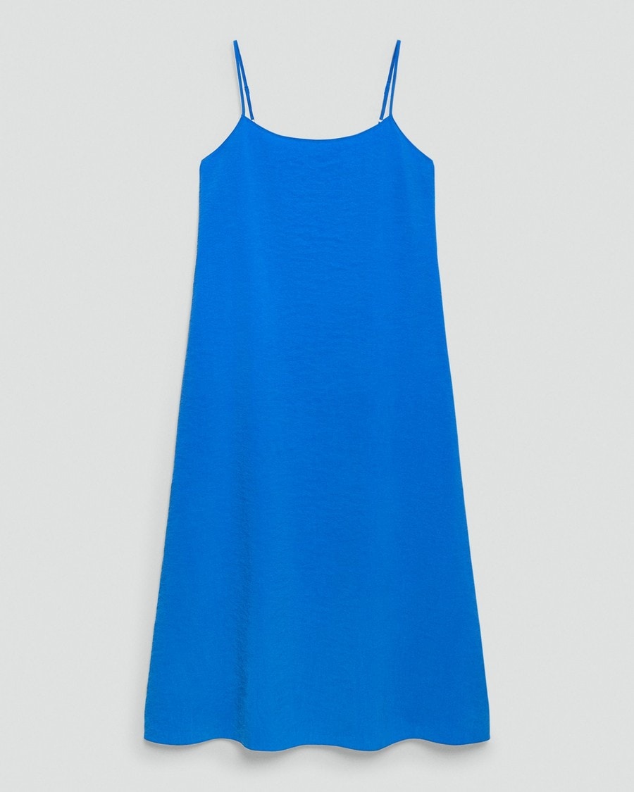 Slip Dress in Relaxed Silk