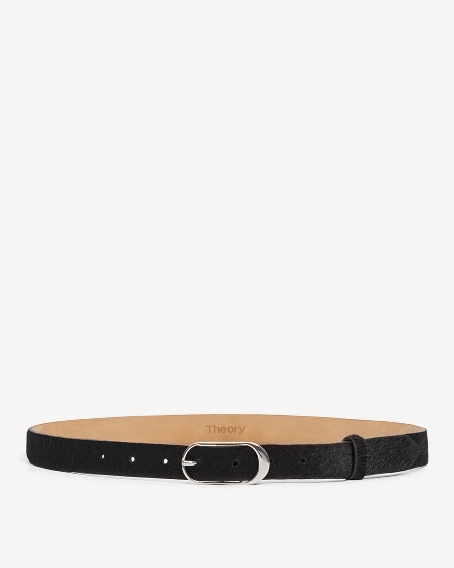Classic Oblong Belt in Calf Hair