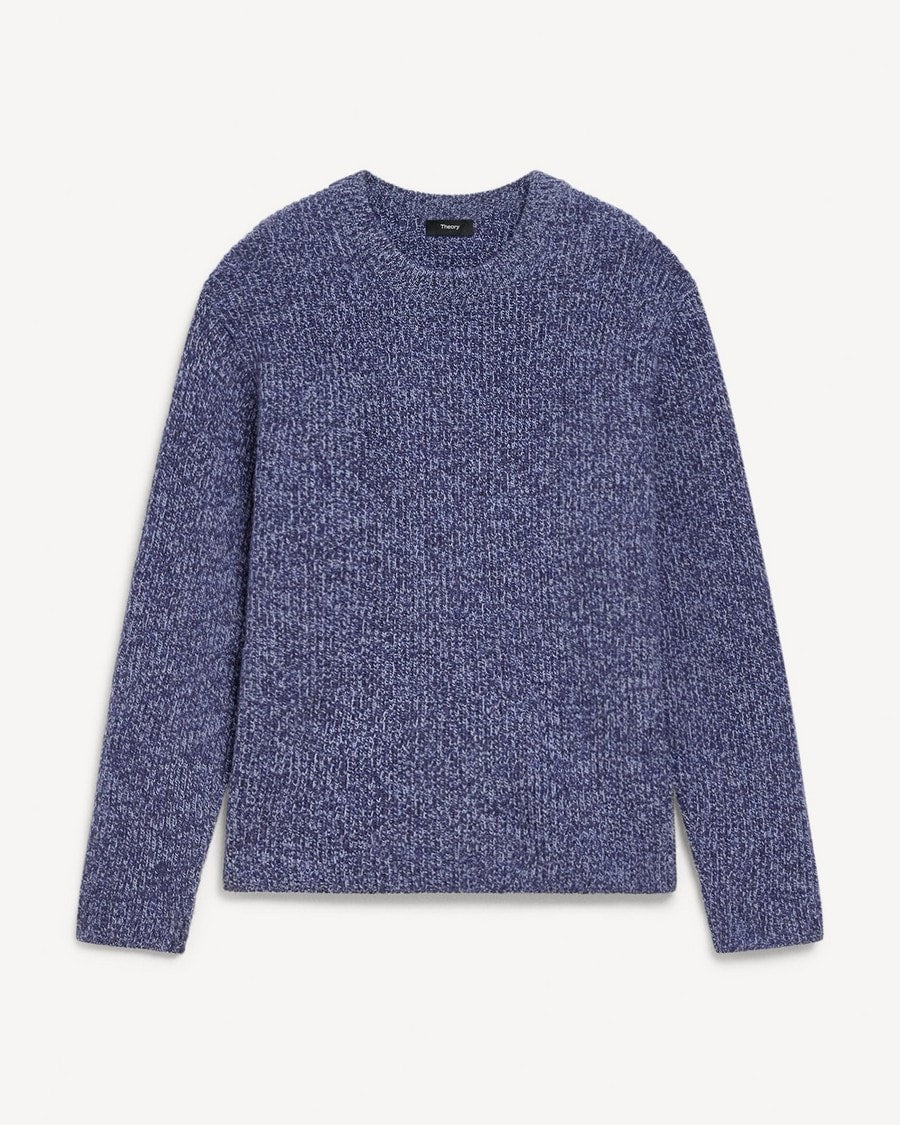 Crewneck Sweater in Wool Bouclé Twist