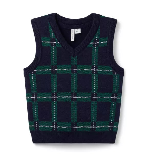 The Tartan Sweater Vest - Spruce Grove Tartan