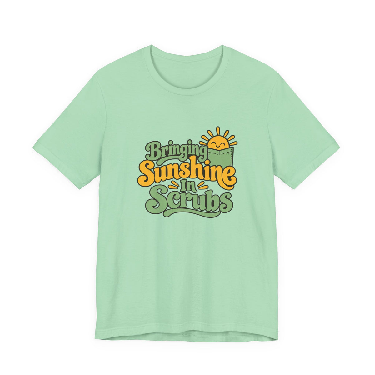 Scrubs And Sunshine Nurse Shirt