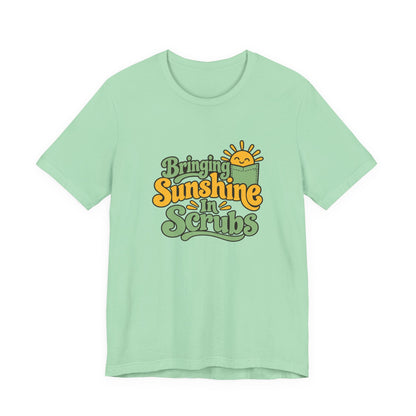 Scrubs And Sunshine Nurse Shirt