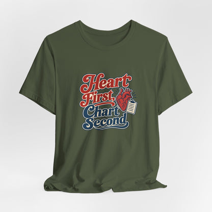 Heart Led Nursing Vintage Shirt
