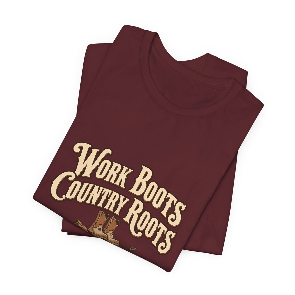 Work Boots Country Roots Tee