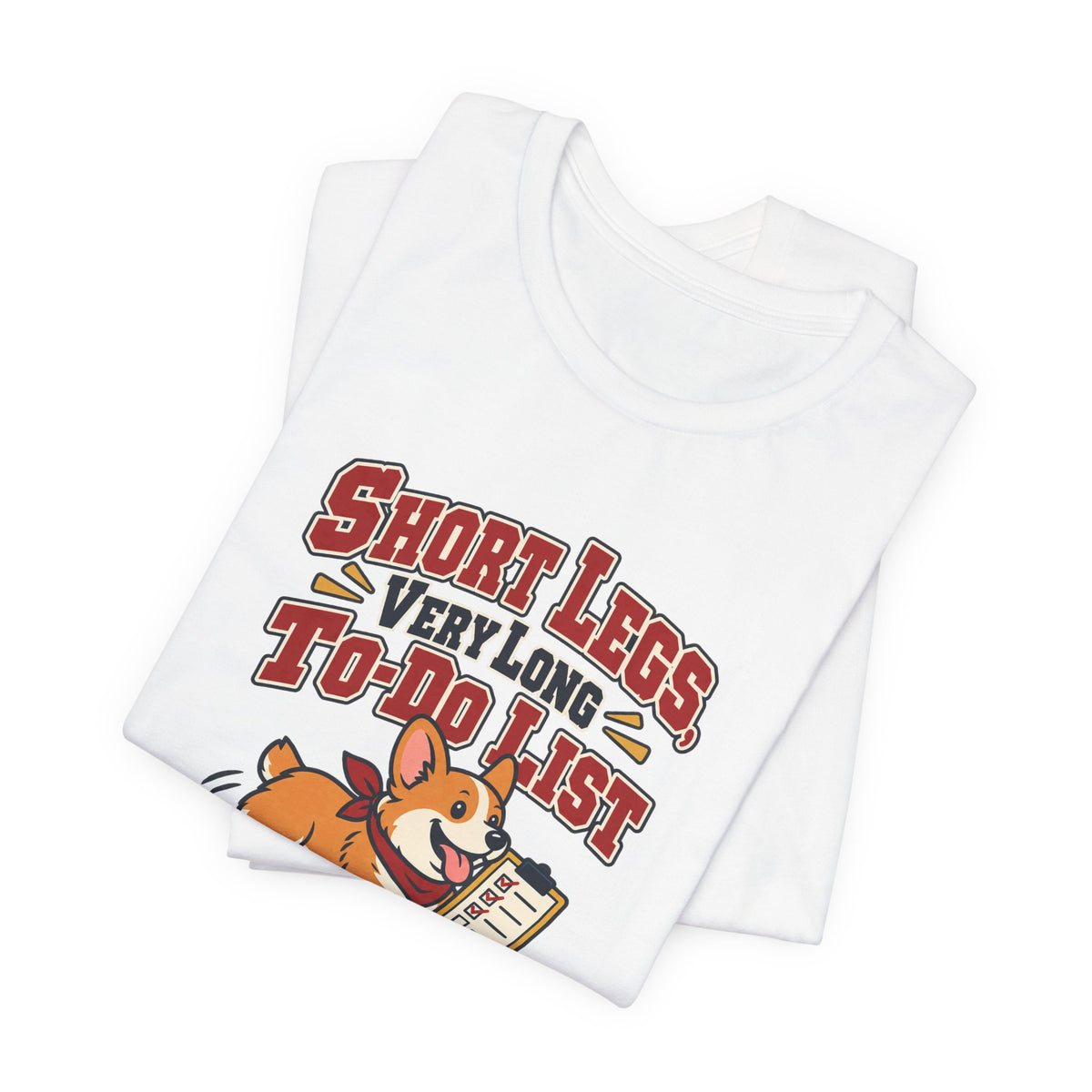 Corgi To-Do List Retro Shirt