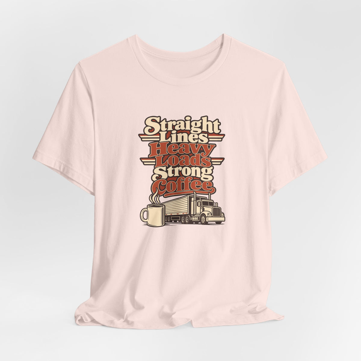 Trailer Lines Trucker Retro Tee