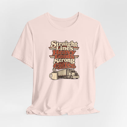 Trailer Lines Trucker Retro Tee
