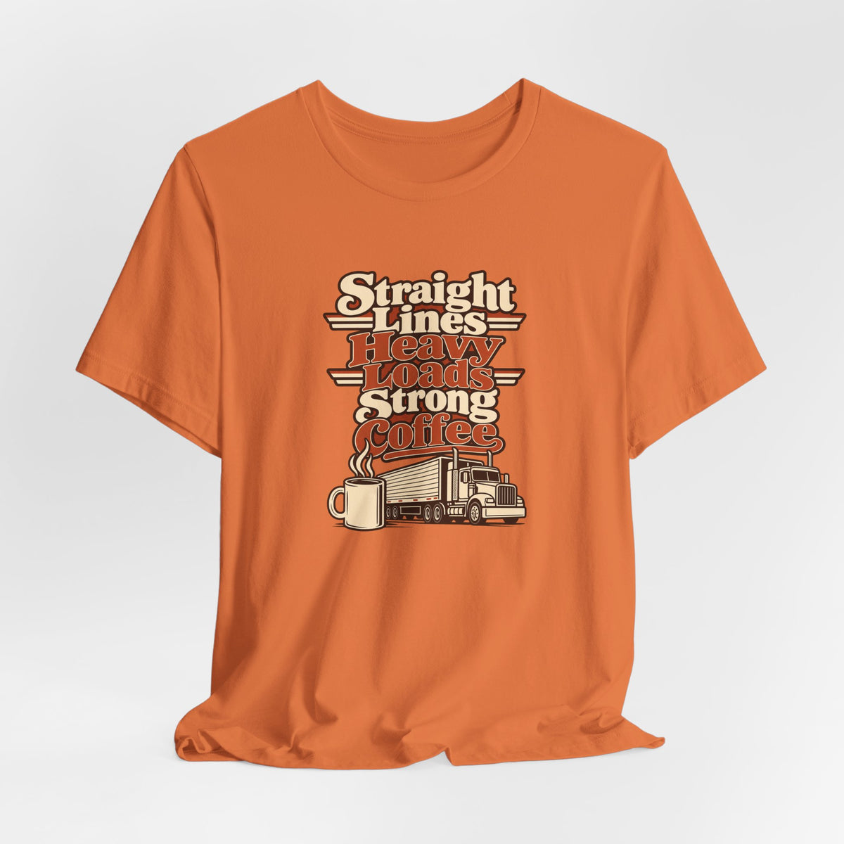 Trailer Lines Trucker Retro Tee