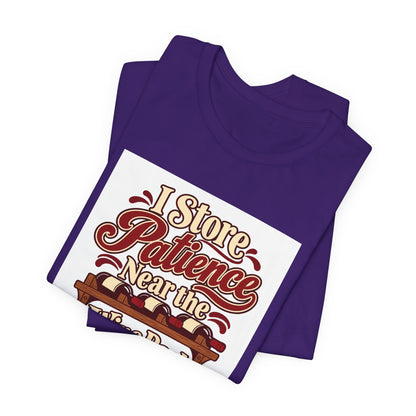 Wine Rack Patience Tee