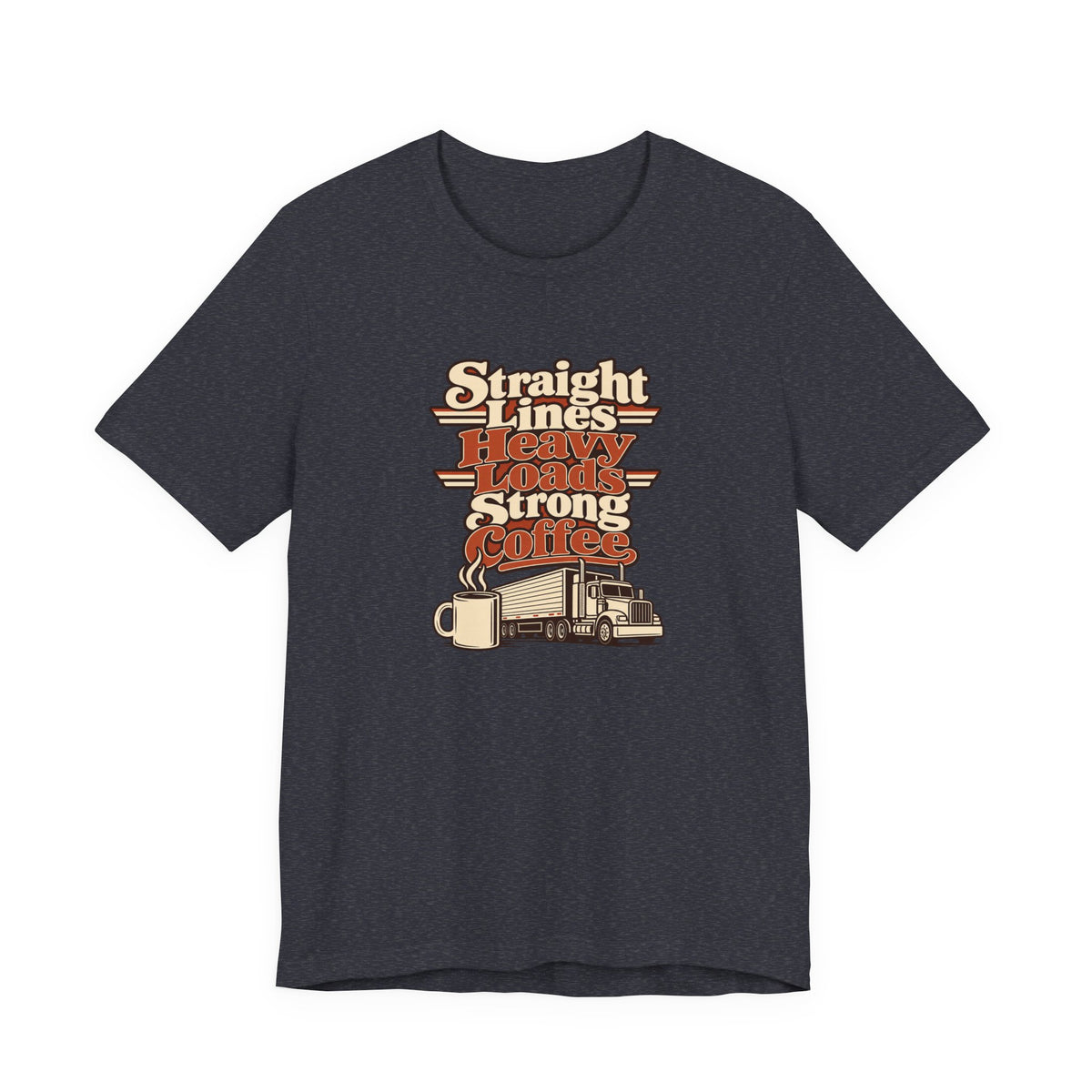 Trailer Lines Trucker Retro Tee