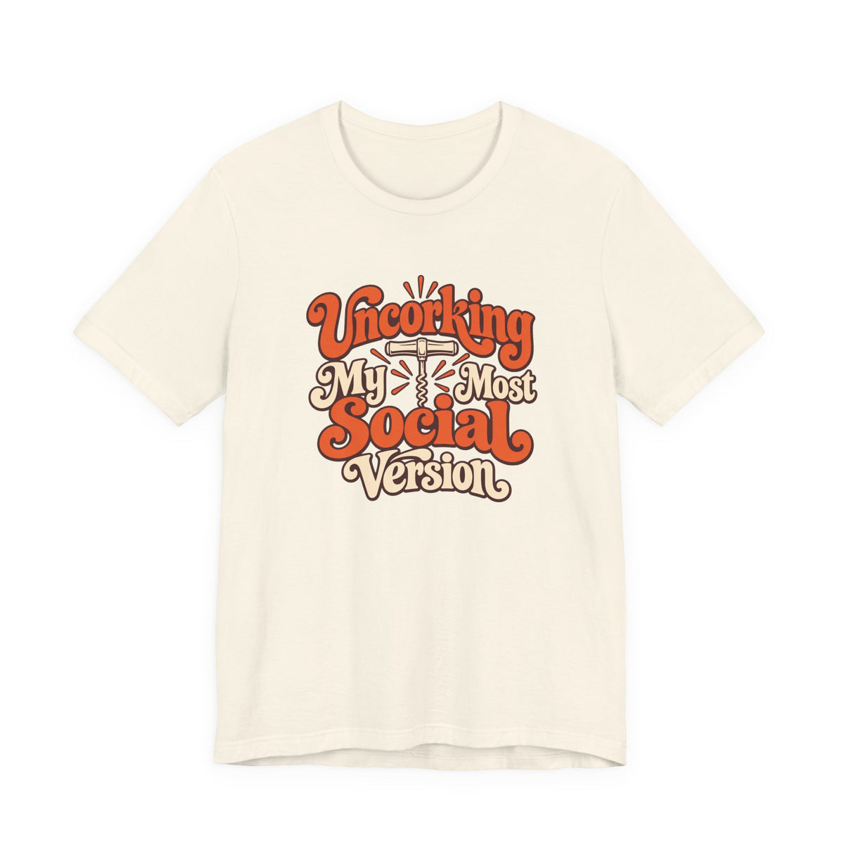 Social Version Wine Shirt