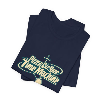 Cite Your Time Machine Teacher Tee