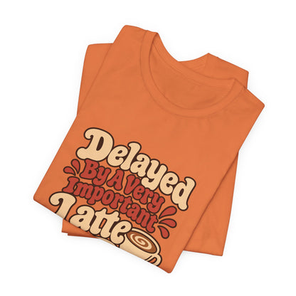 Latte Delay Retro Tee