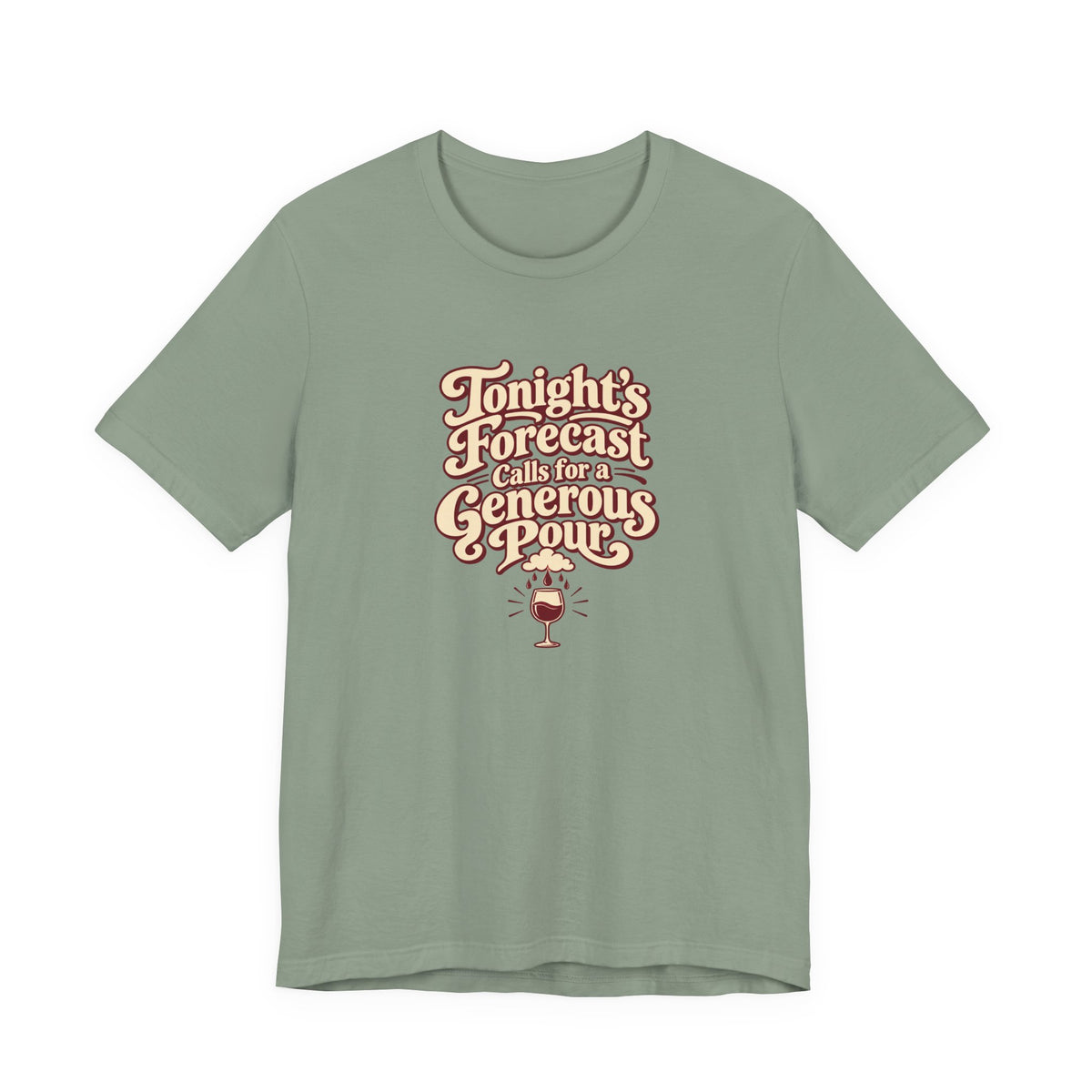 Generous Pour Forecast Retro Tee