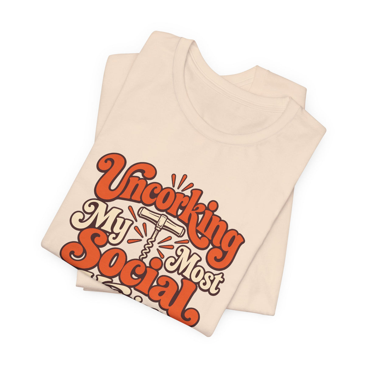 Social Version Wine Shirt