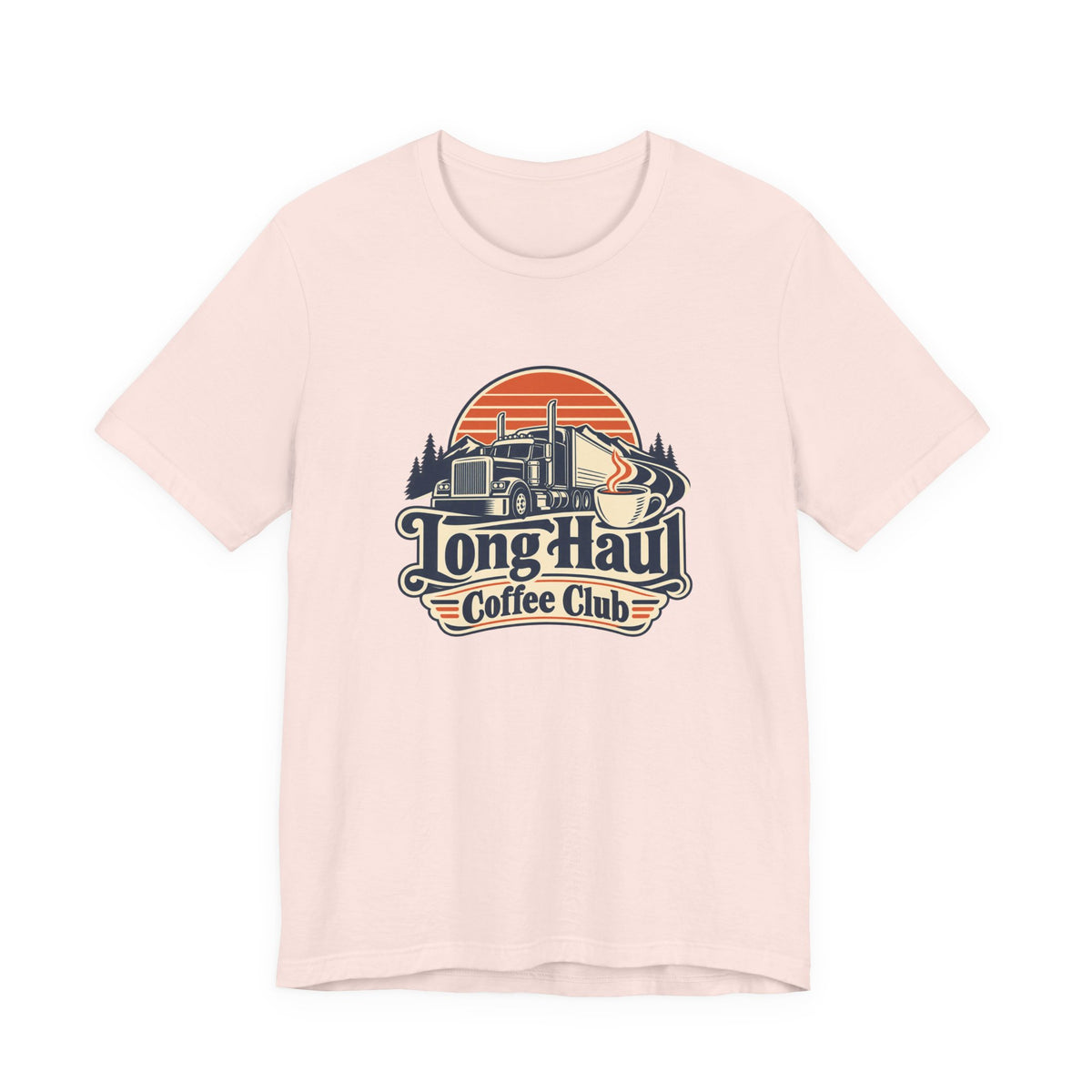 Long Haul Coffee Trucker Tee