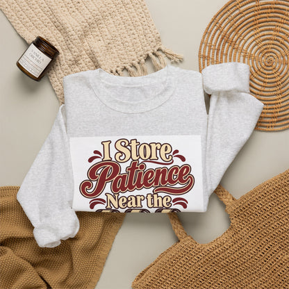 Wine Rack Patience Sweatshirt