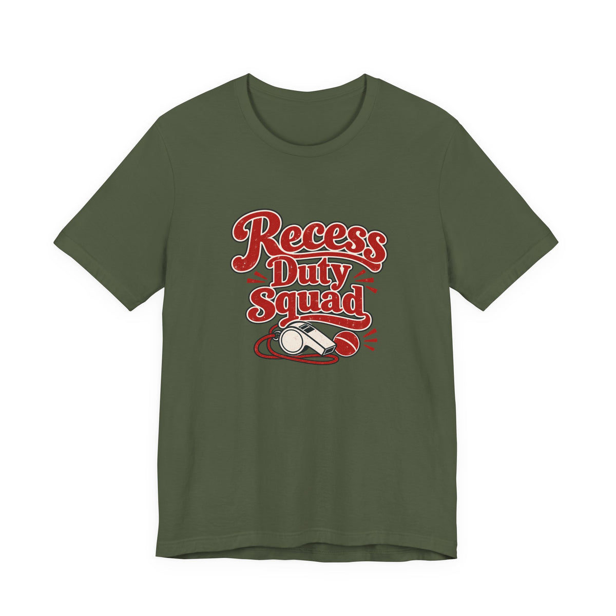 Recess Duty Squad Teacher Tee