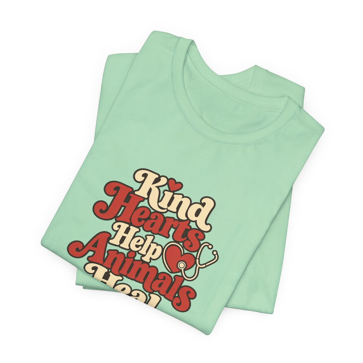 Kind Hearts Heal Animals Vintage Tee