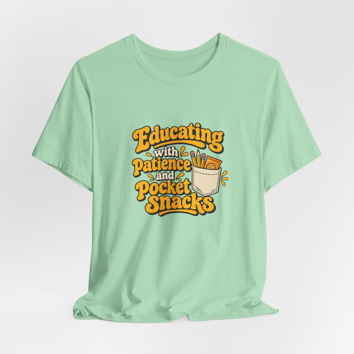 Pocket Snacks Teacher Vintage Tee