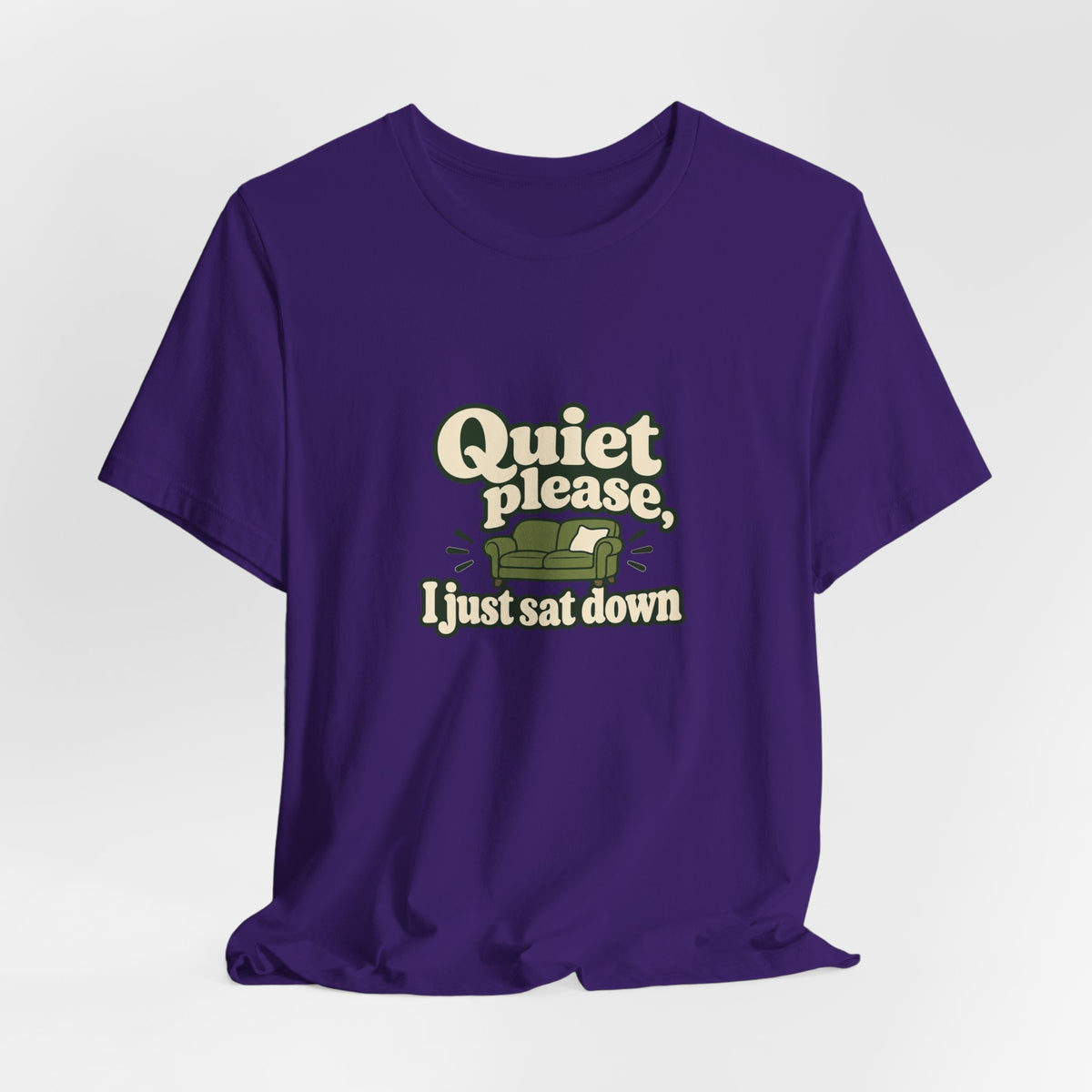 Just Sat Down New Mom Tee