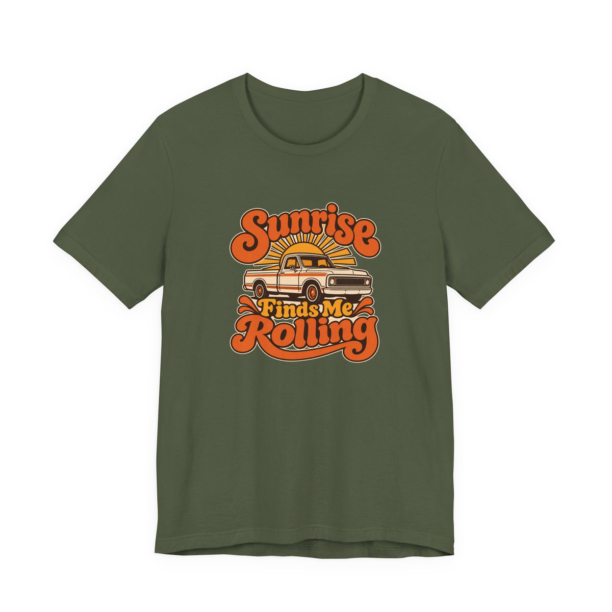 Truck Stop Sunrise Vintage Tee