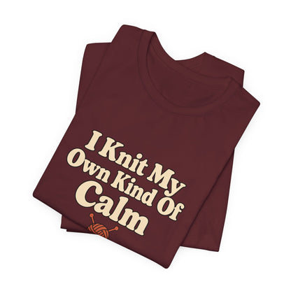 Own Kind Of Calm Knitting Tee