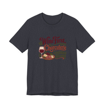 Charcuterie Logistics Wine Shirt