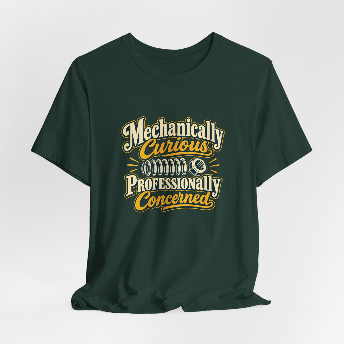 Mechanically Curious Vintage Engineer Shirt