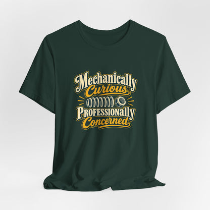 Mechanically Curious Vintage Engineer Shirt