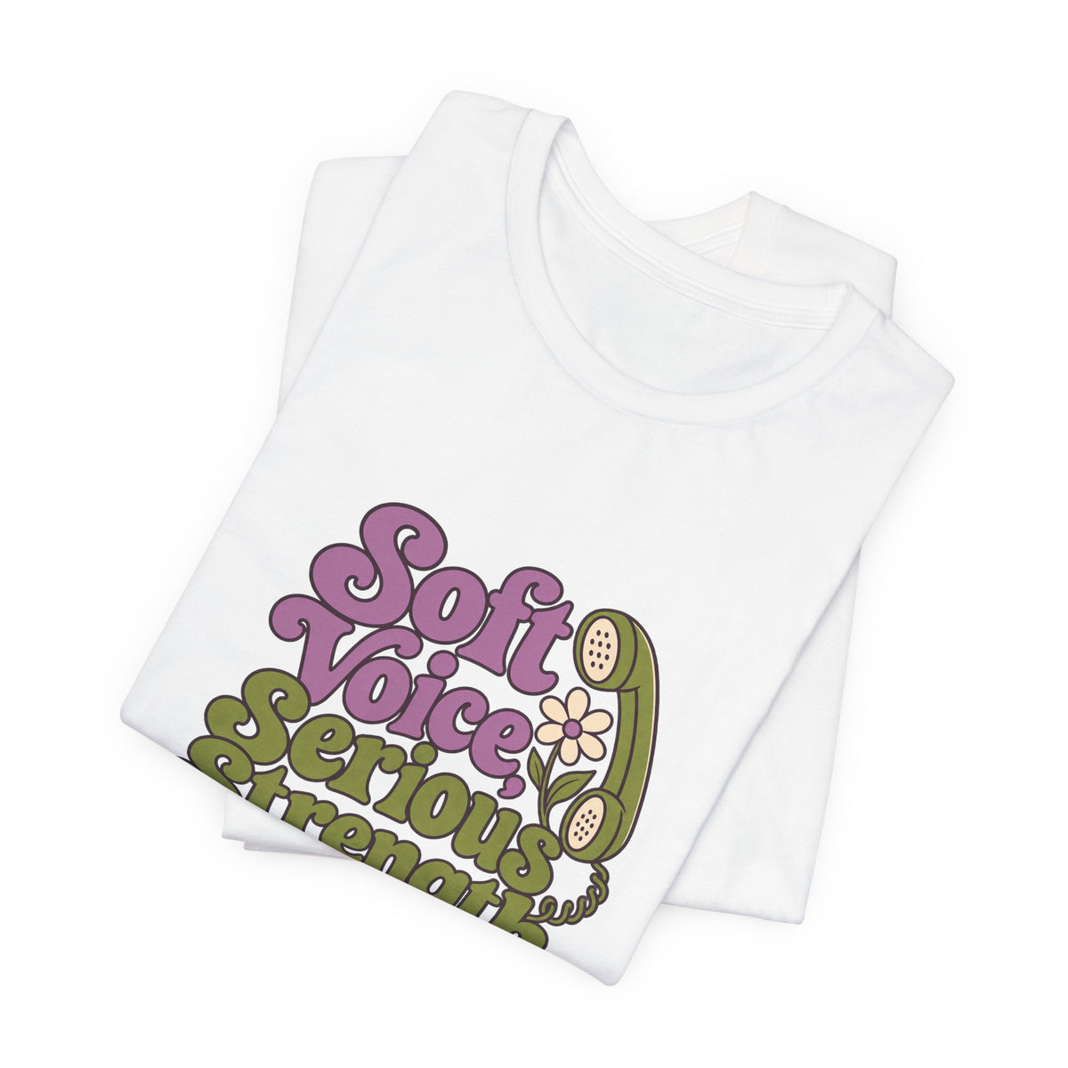 Quiet Strength Nurse Retro Tee