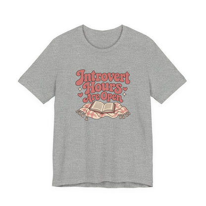 Soft Introvert Hours Tee