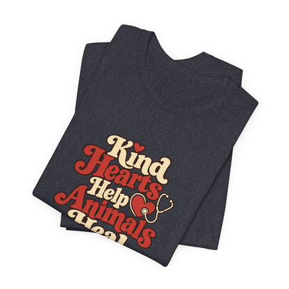 Kind Hearts Heal Animals Vintage Tee