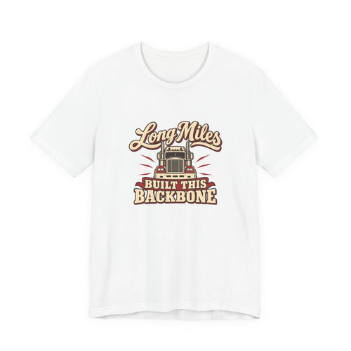 Long Haul Backbone Vintage Trucker Tee
