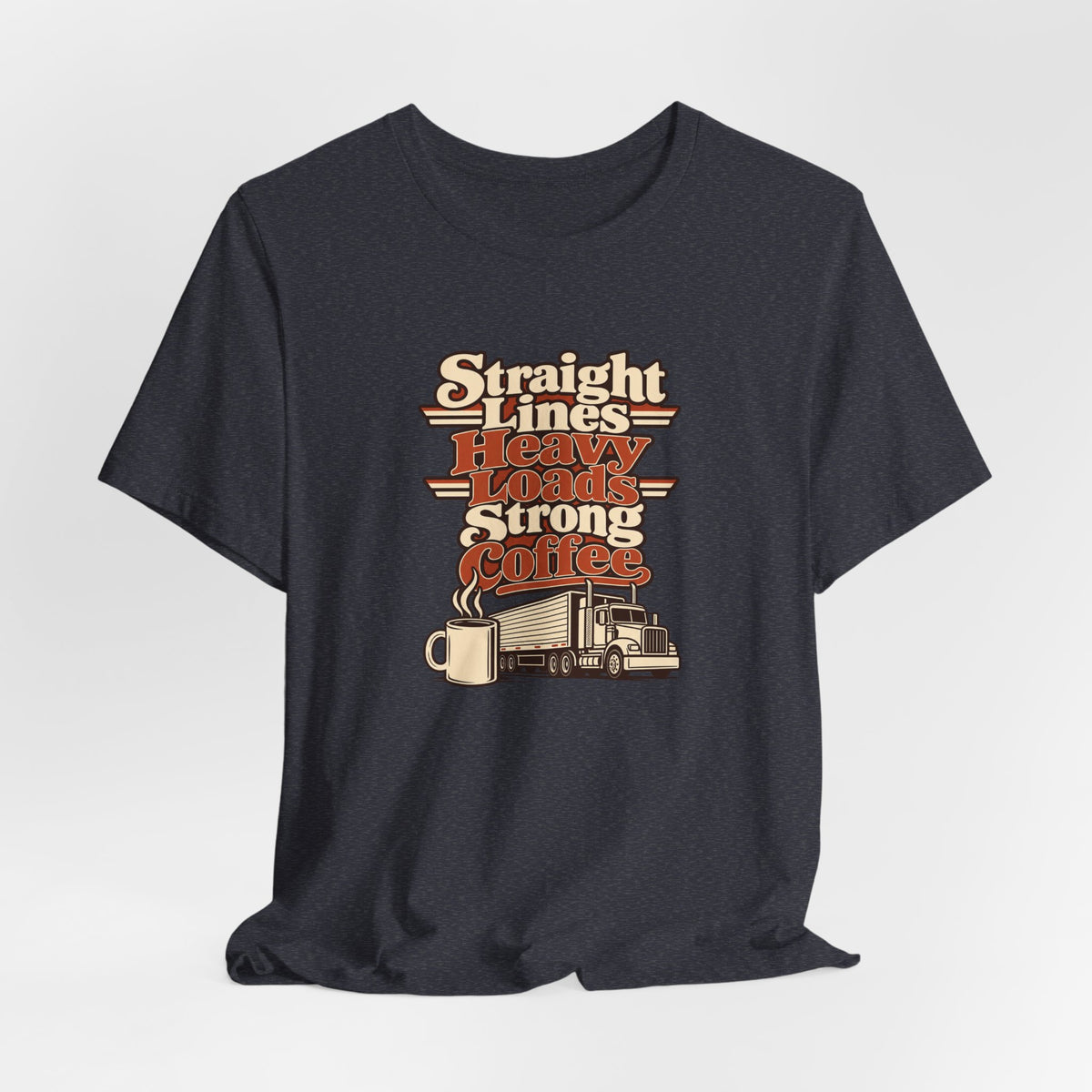 Trailer Lines Trucker Retro Tee