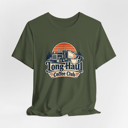 Long Haul Coffee Trucker Tee