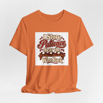 Wine Rack Patience Tee