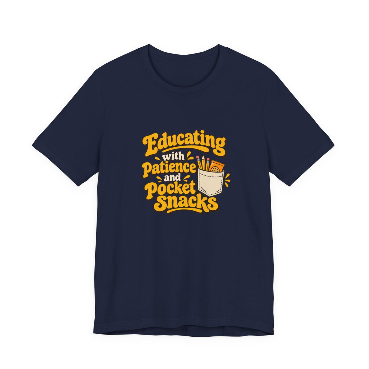 Pocket Snacks Teacher Vintage Tee