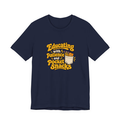 Pocket Snacks Teacher Vintage Tee