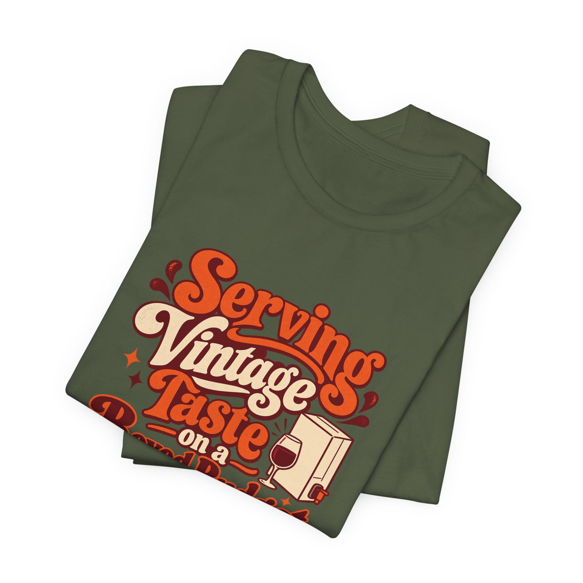 Boxed Budget Wine Tee