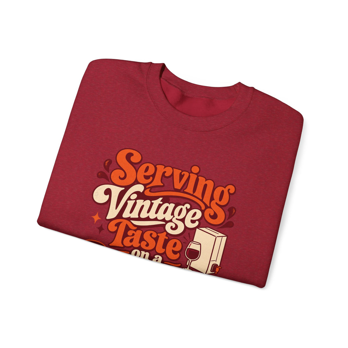 Boxed Budget Wine Sweatshirt