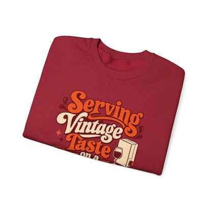Boxed Budget Wine Sweatshirt