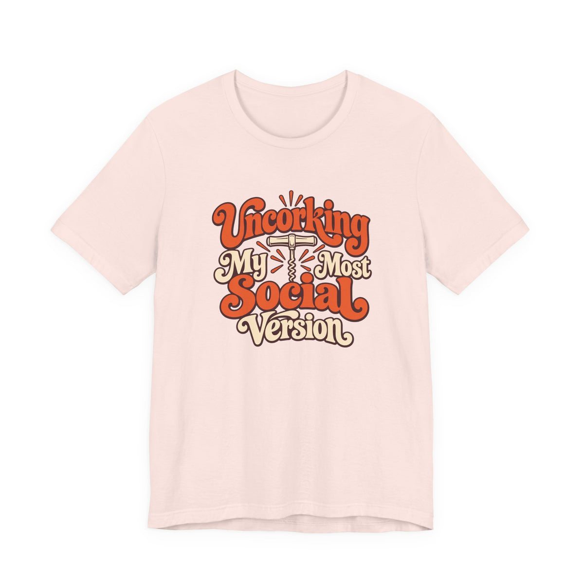 Social Version Wine Shirt