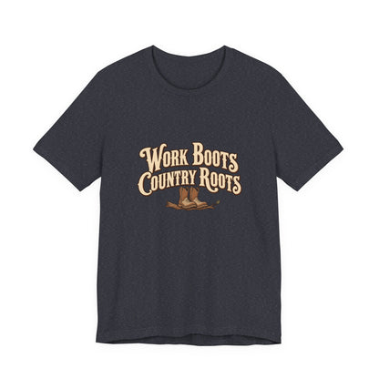 Work Boots Country Roots Tee